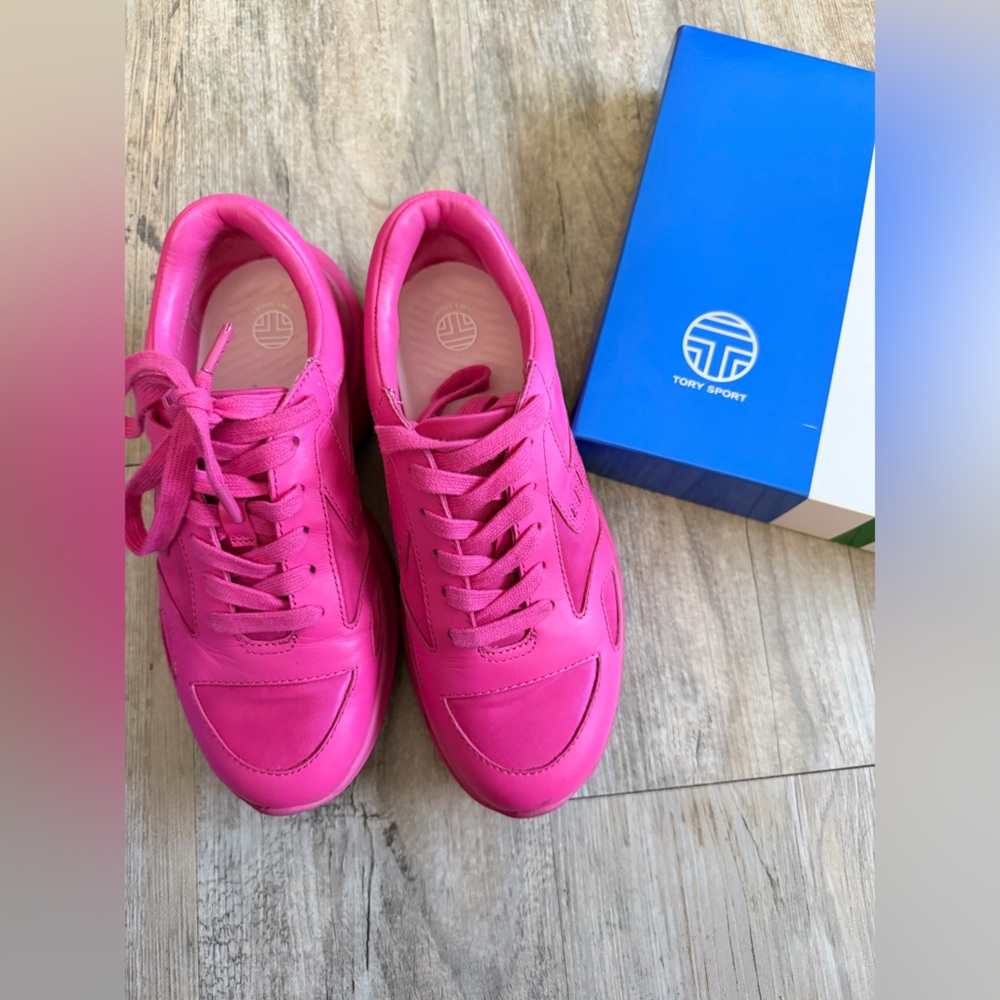 Tory Sport Vibrant Pink Women's Sneakers